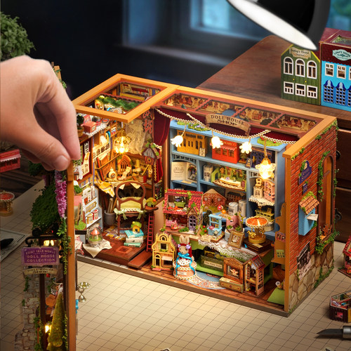 智趣屋童话王国珍奇屋diy小屋手工房子艺术拼装迷你别墅娃屋模型