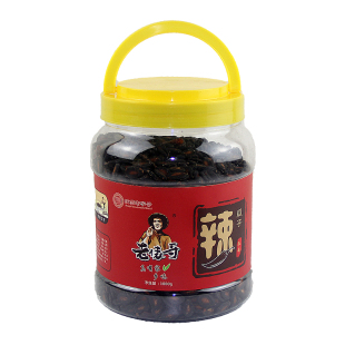 江西特产老俵哥水煮辣瓜子五香西瓜子桶装 1000克罐 罐装