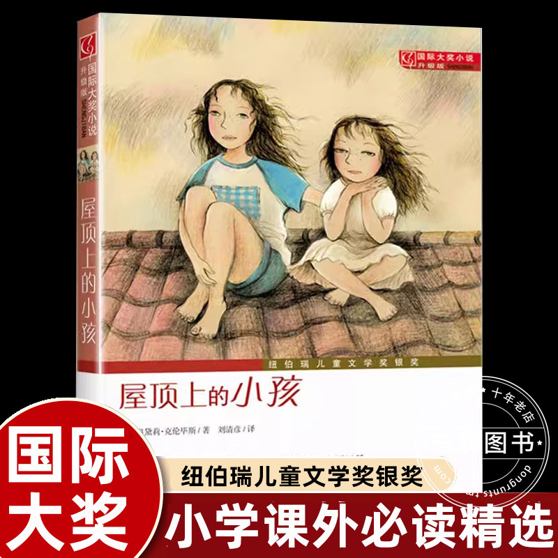 国际大奖小说 屋顶上的小孩升级版三四年级课外书必读7-9-10-11-12-15岁成长励志小说中小学生阅读畅销书少儿读物儿童故事文学书籍
