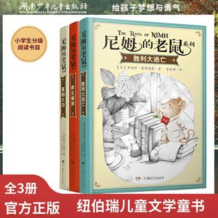 三四五六年级课外阅读书籍儿童课外故事书籍6 12岁小学课外书阅读班主任推荐 12岁纽伯瑞儿童文学奖金奖书集 老鼠系列全3册7 尼姆