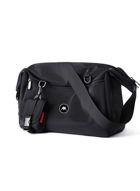 Mrakeai Kyyds MK黑色多功能单肩包男女百搭休闲防水大容量斜挎包