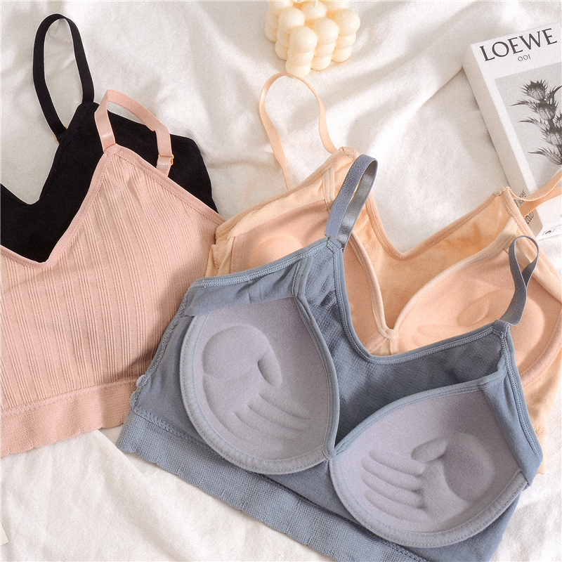 2件装固定手掌托棉罩杯文胸