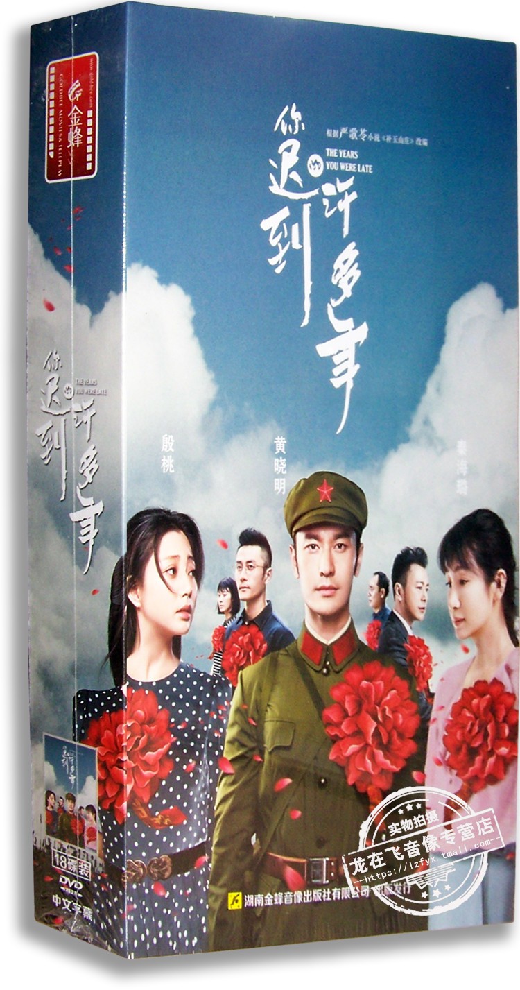 正版电视剧 你迟到的许多年18DVD 精装版 黄晓明 殷桃 秦海璐