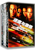 6部合集 速度与激情1 6DVD dvd碟片 正版 保罗·沃克 电影