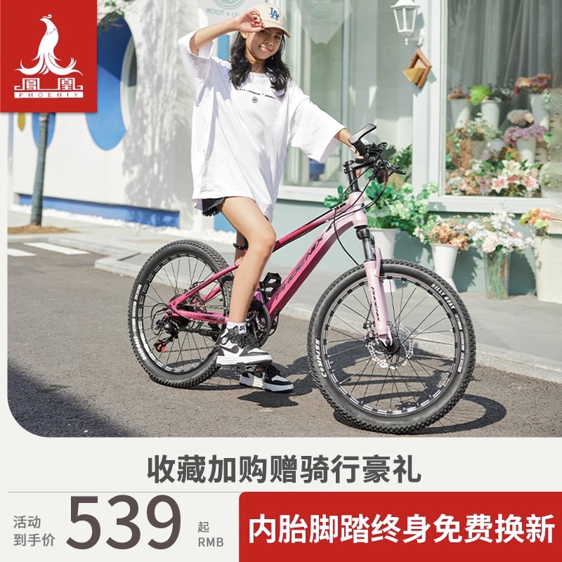 凤凰儿童儿童山地自行车