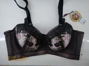 舒适曼迪诺丝3383时尚 刺绣聚拢文胸