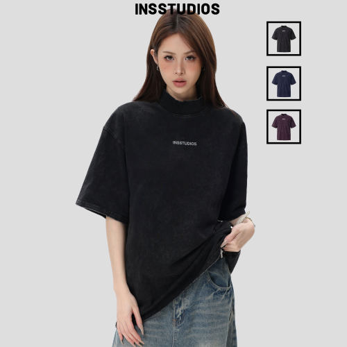 INSstudios「3M反光小高领短袖」