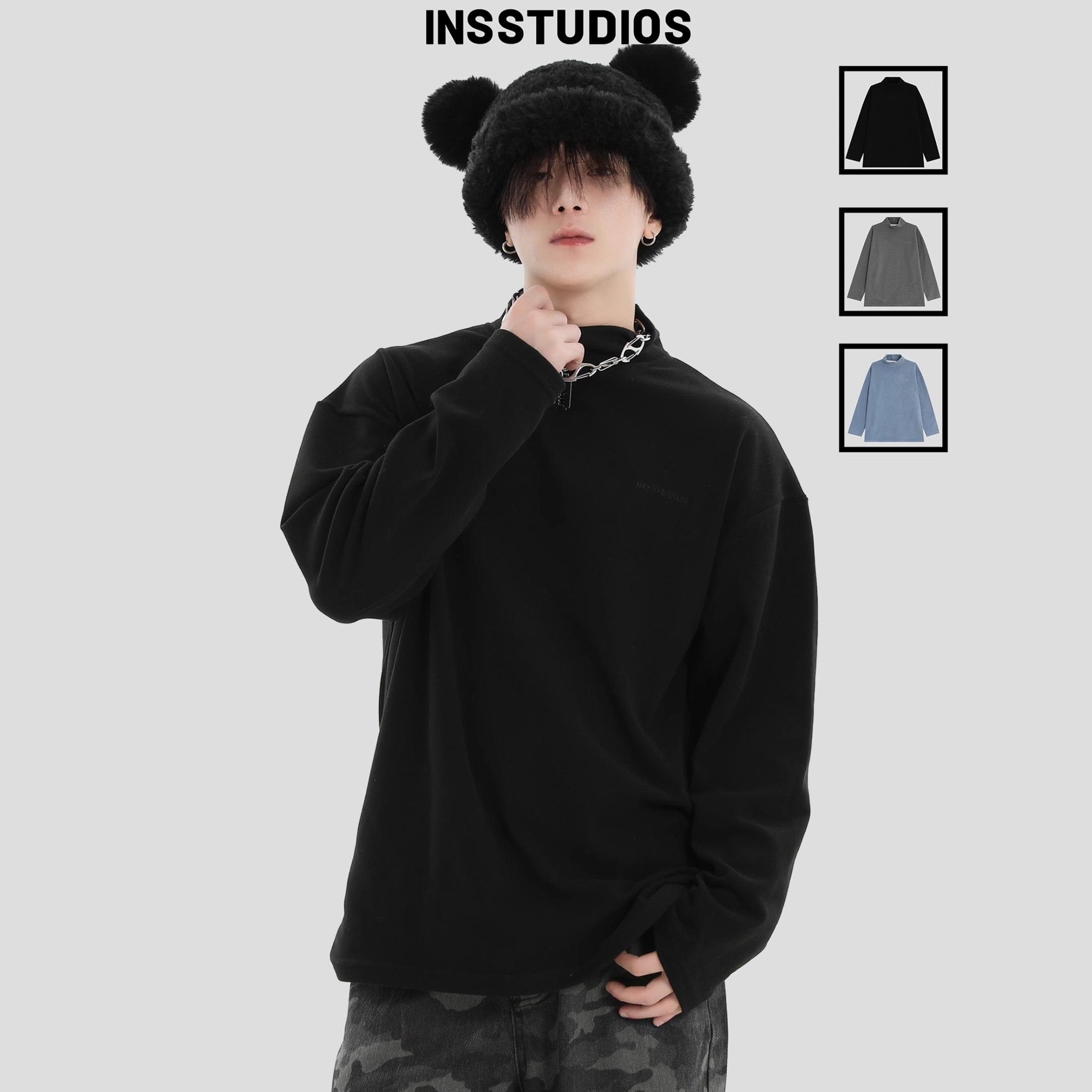 INSstudios德绒半高领打底衫