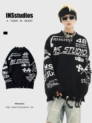 taobao agent Insstudios locomotive clothing destroys sweaters