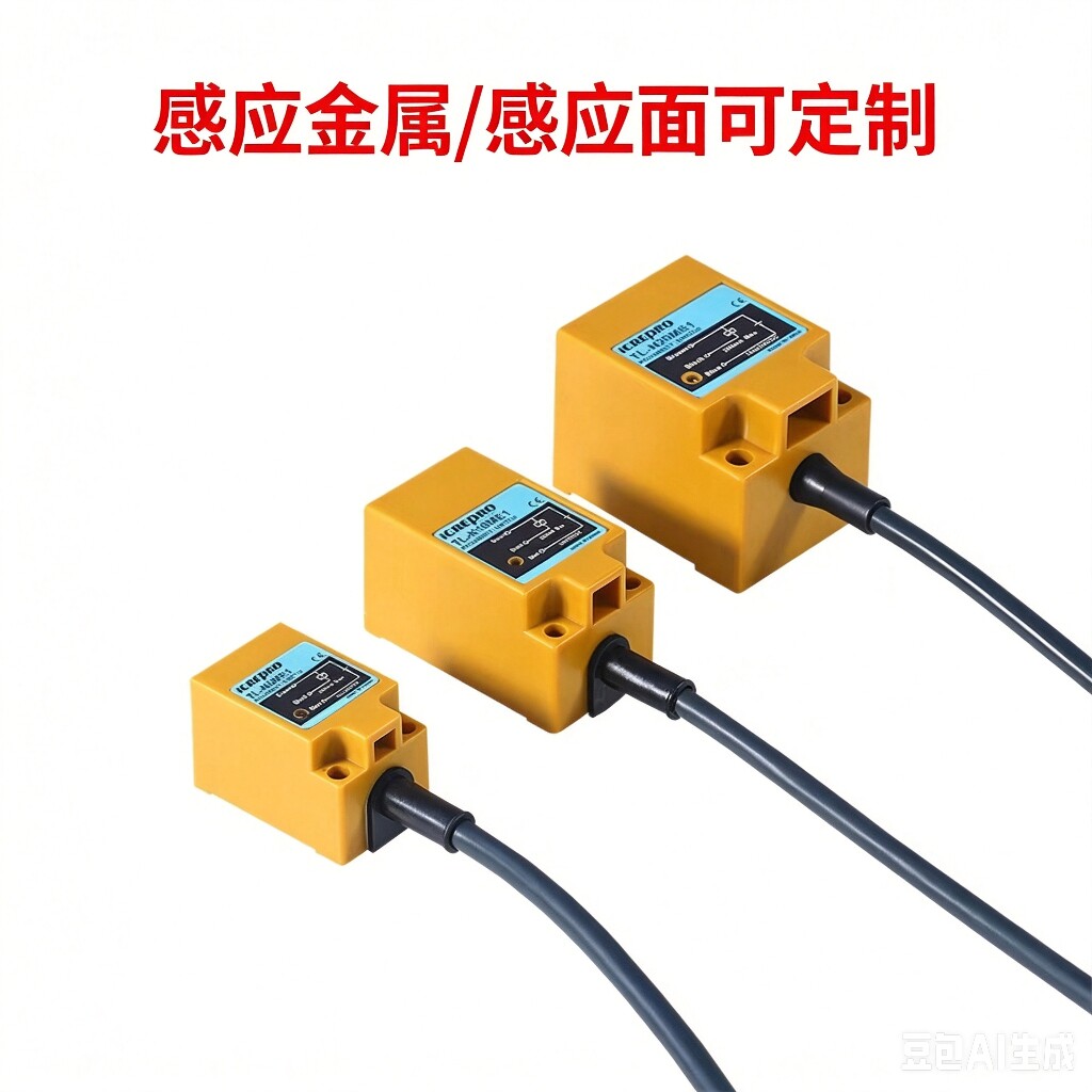 方形限位电感式接近开关传感器TL-N5/10/20ME1 E2 F1 F2 D1 Y1 Y2