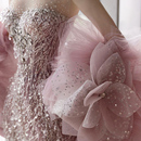 修身 2025新款 鱼尾婚纱礼服女粉色拖尾新娘结婚嫁衣 西雅图女神