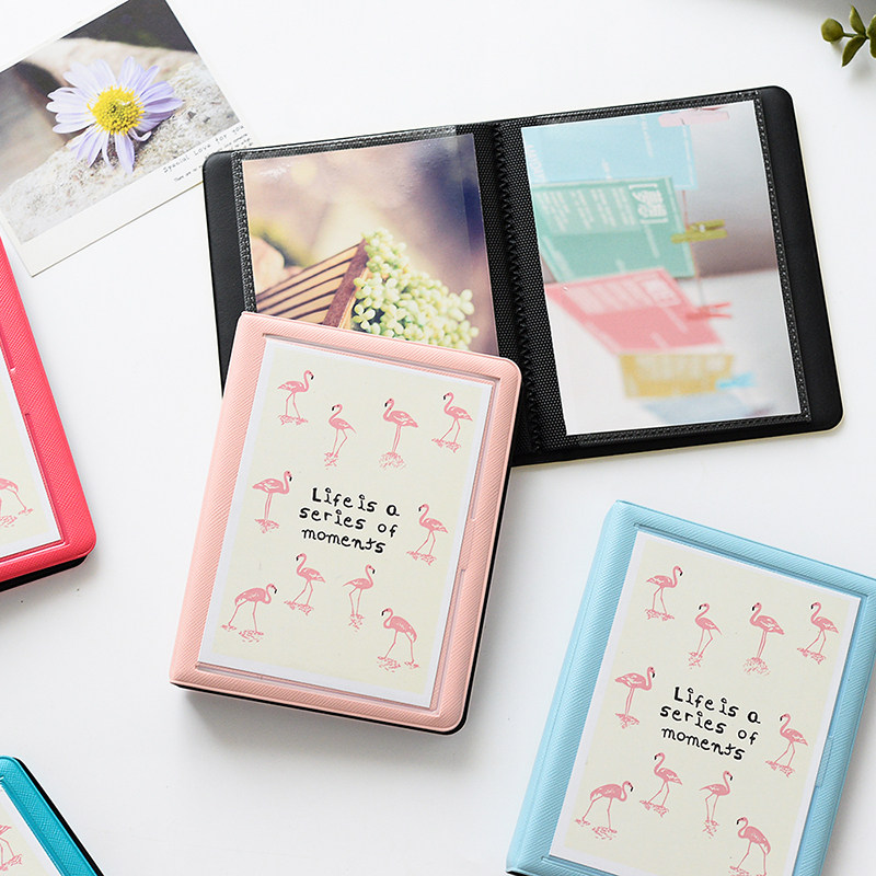 富士拍立得5寸宽幅210 wide300相片相册 相簿 粘贴吸附相册