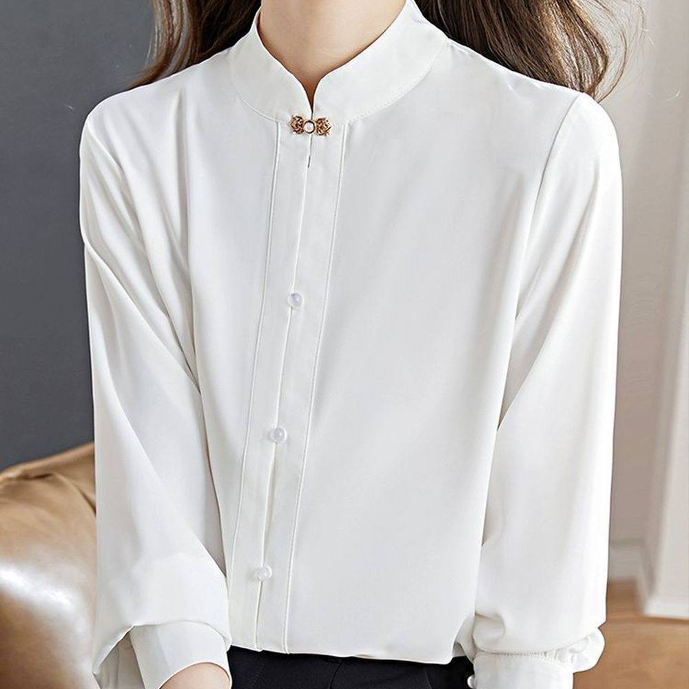 新中式国风长袖衬衫1143