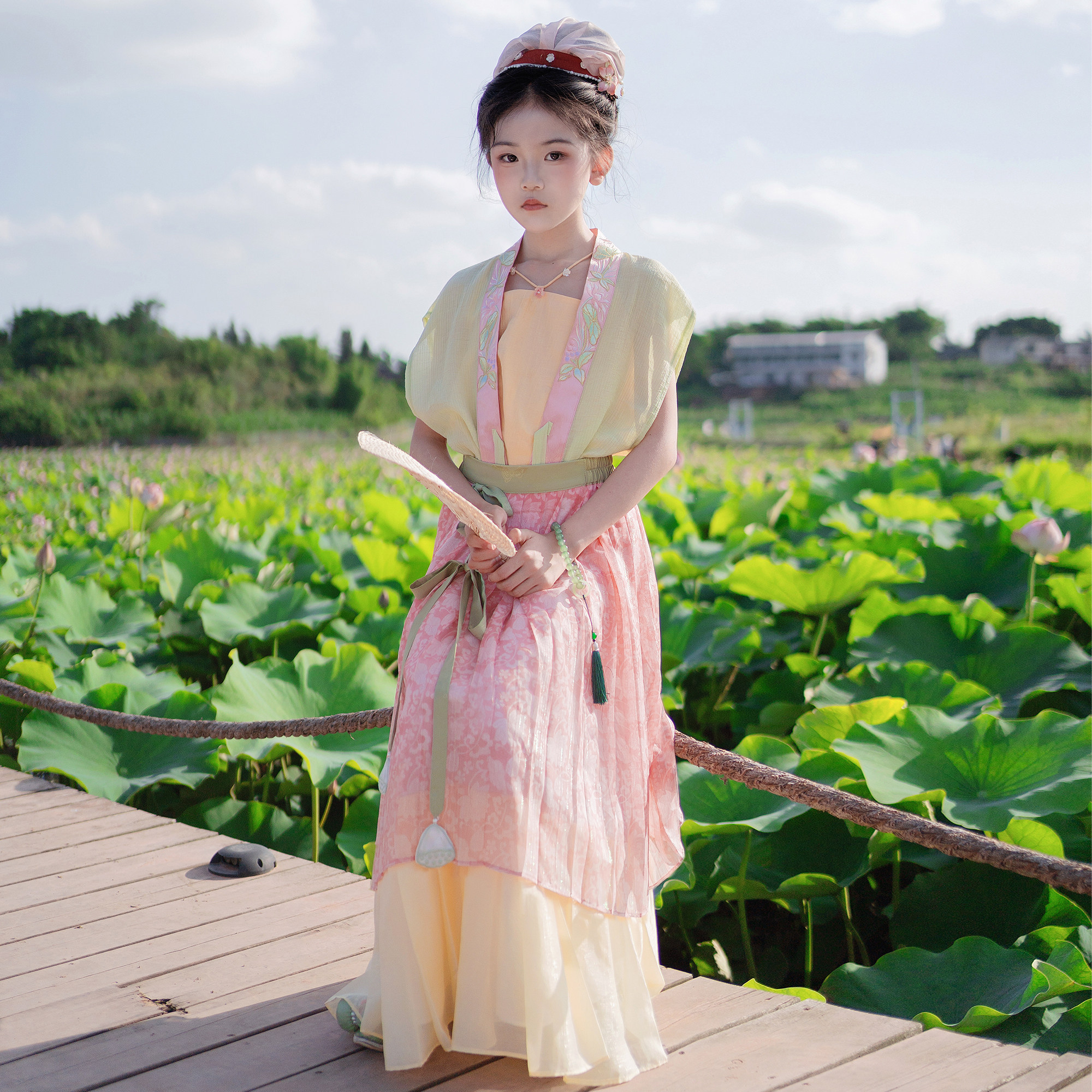 洛竹宋制汉服夏季儿童汉服薄款仙图片