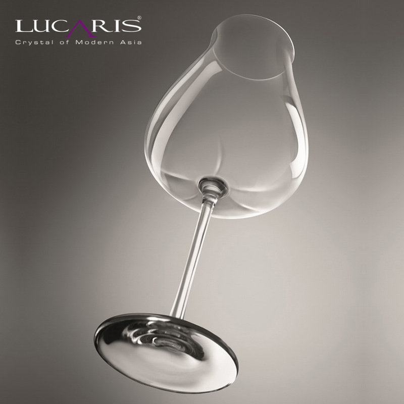 LUCARIS进口品酒勃艮第杯家用水晶玻璃红酒杯螺旋款波尔多葡萄杯