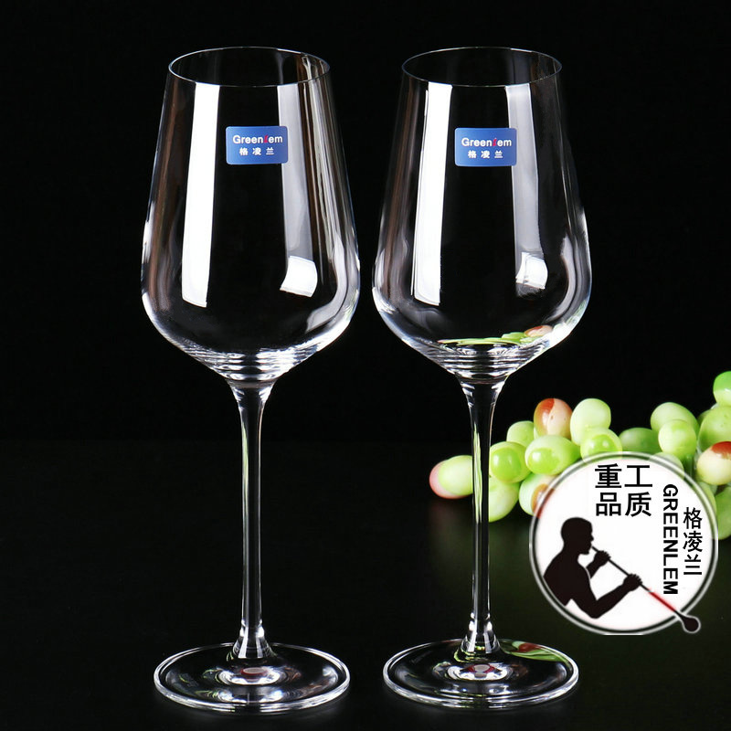 格凌兰水晶玻璃波尔多高脚杯红酒杯套装欧式家用勃艮第白葡萄酒杯