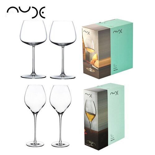 Nude土耳其水晶勃艮第红白杯