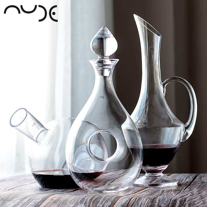NUDE土耳其进口水晶玻璃手工分酒器红酒快速醒酒器创意欧式家用