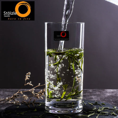 德国进口stolzle水晶绿茶玻璃杯