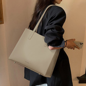 大容量托特包包新款 高级感单肩包真皮女士公文包轻便通勤大包上班