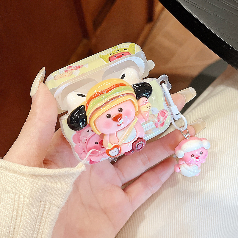 Gangnam立体可爱网红耳机壳