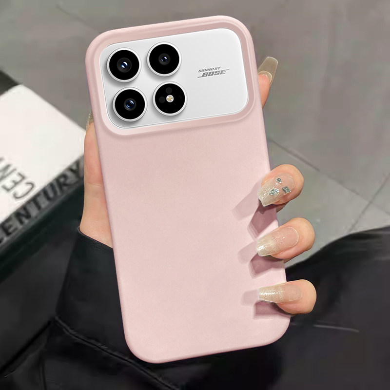 适用于红米k90promax手机壳糯米硅胶Redmi K90马卡龙色保护套新款男女纯色亲肤红米k90高级感糯全包防摔软壳