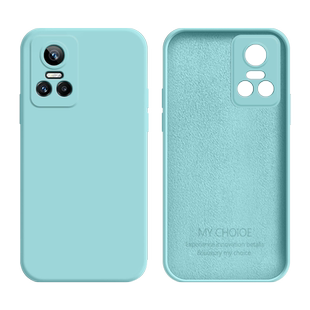 适用于realme GT Neo3手机壳新款真我gtneo3液态硅胶全包防摔RMX3560潮男女款软壳noe3直边简约纯色保护套