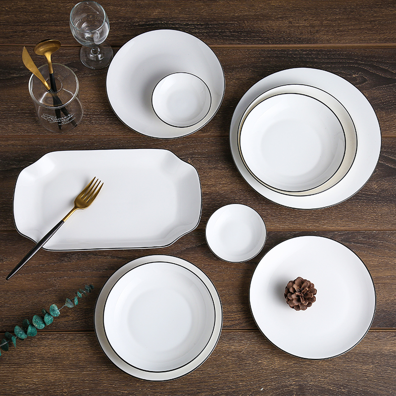 创意日式餐具碗碟套装吃饭碗汤碗