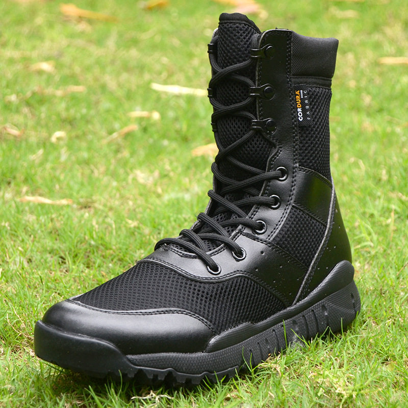 夏季超轻沙漠透气靴特种兵战术作训靴511作战靴特战靴男女陆战靴