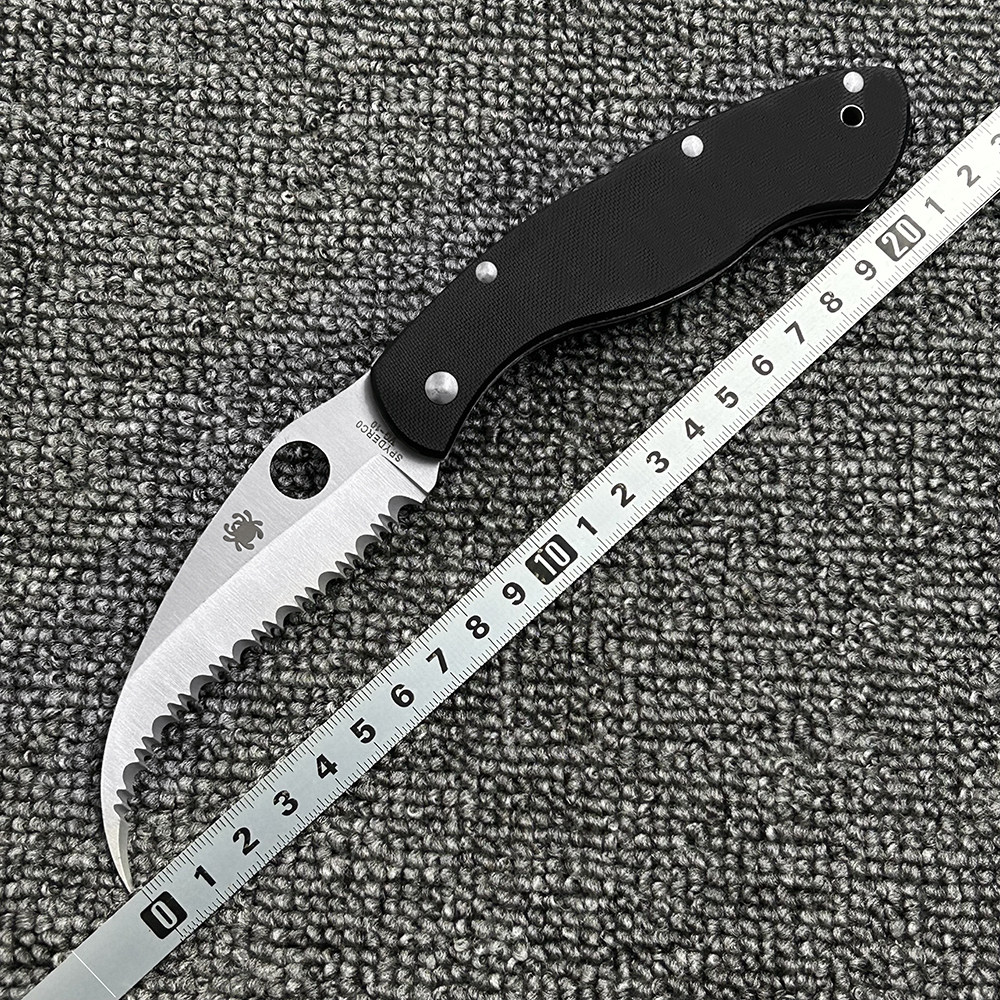 蜘蛛 C12爪子折刀户外野营狩