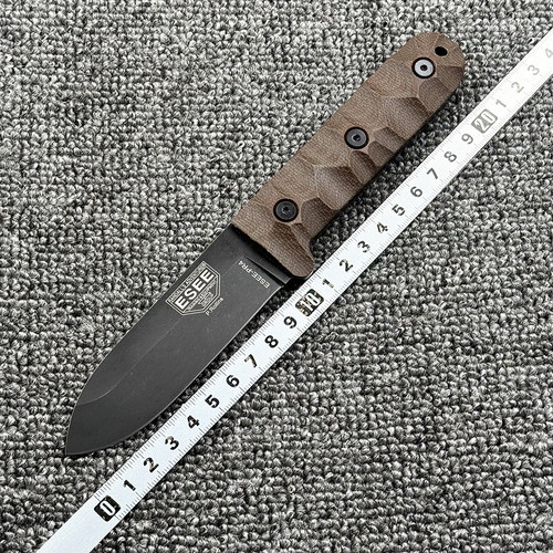 ESEE-PR4直刀高硬度厨房家用户外露营多功能便携工具刀