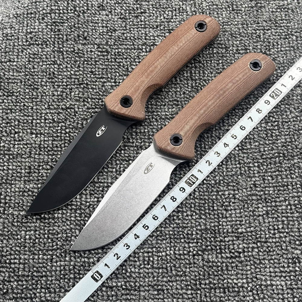 零误差 ZT0004直刀高硬度家用厨房户外露营多功能便携工具刀