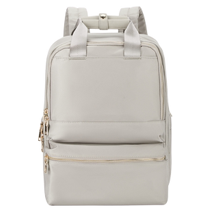 商务出差背包女士外出旅行双肩包2026新款时尚百搭电脑书包大容量