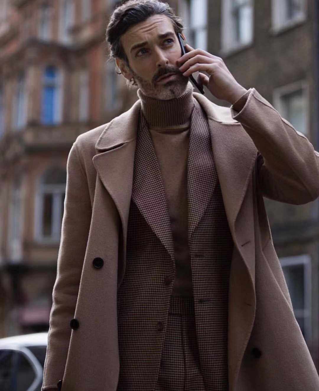 定制男士大衣羊绒羊毛外套量身订做中长款英伦风冬季加厚时尚大衣