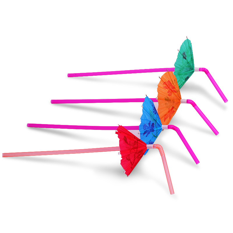 水果拉花创意艺术吸管饮料吸管