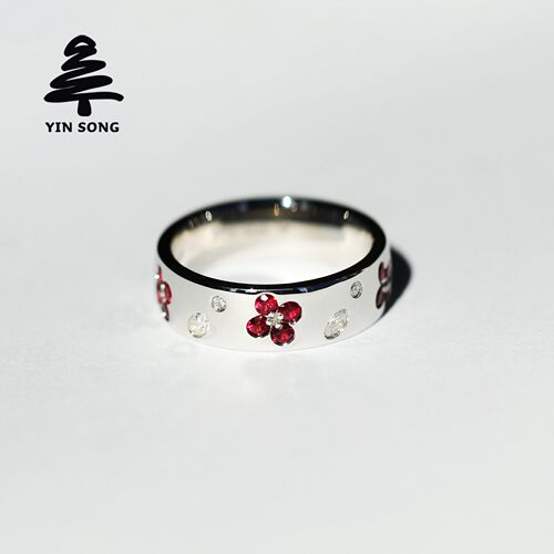 珠宝级工艺，天然红宝石