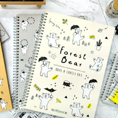 SEASON台湾四季 笔记双圈13K大格横线空白记事本线圈本会议记录本