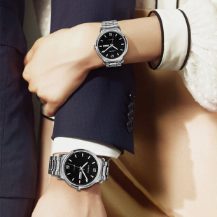 男女对表气质手表新款名牌罗宾尼时尚休闲简约腕表情侣石英正品