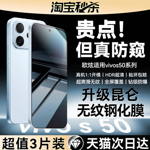 欧炫适用vivos系列顶配AR防窥膜