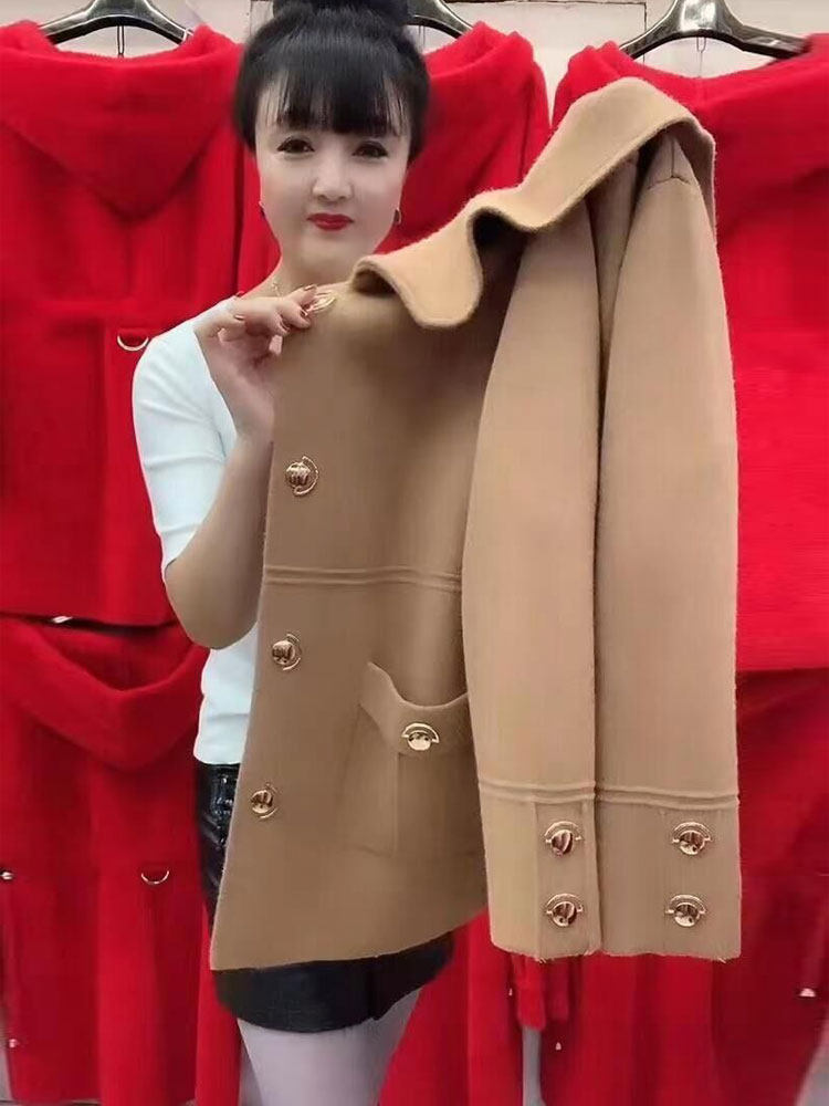 洋气妈妈装春装中老年上衣