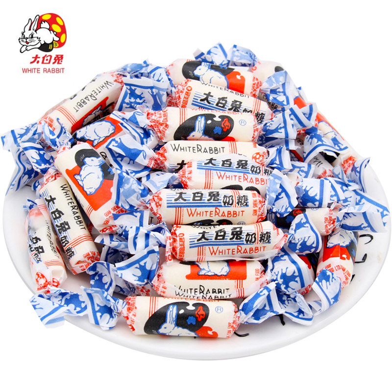 上海冠生园大白兔奶糖结婚喜糖正宗小白兔牛奶糖果软糖8090后零食