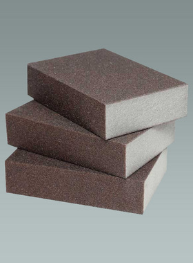 日本NISHIKI金刚砂海绵擦厨房擦洗锅底去黑垢除铁锈神器清洁沙