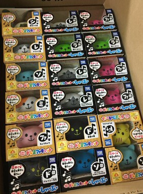 日本采购takara音阶猫皮卡丘电动玩具DO RE MI猫咪演奏器闪光少女