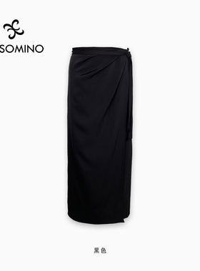 夏半裙黑色绿色Y095B38681