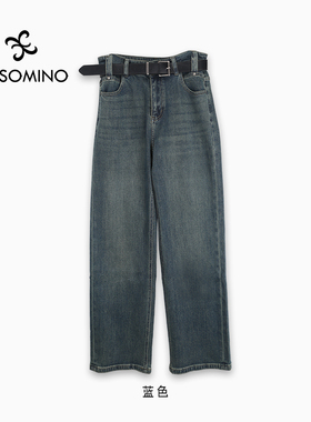 【新品】nqt春秋牛仔裤蓝色Y293C2112