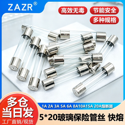 5x20mm玻璃保险管6x30mm
