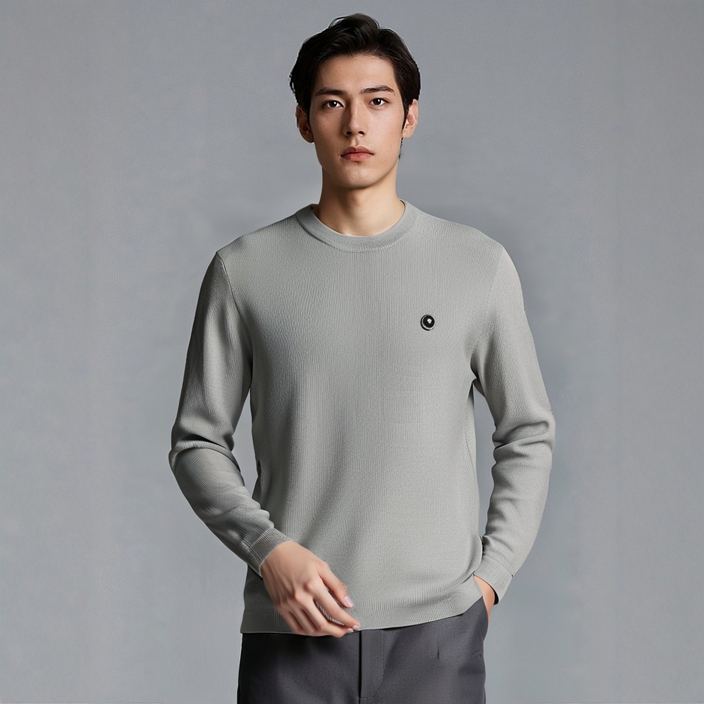 【品牌专柜】S253032556爱登堡男装秋季商务休闲长袖毛衫针织衫