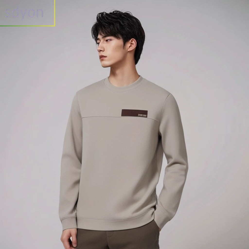 【品牌专卖】D243084129爱登堡EDENBO男装新款秋装长袖T恤打底衫