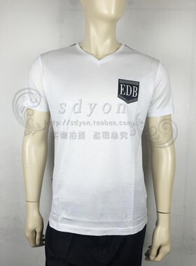 【品牌特卖】36118158男装正品爱登堡夏装短袖T恤
