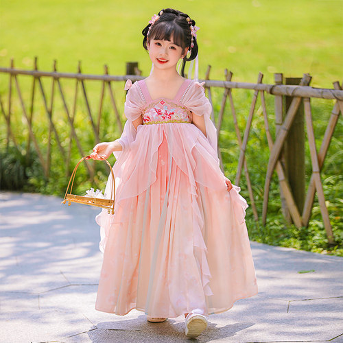 古装国风汉服女童夏季